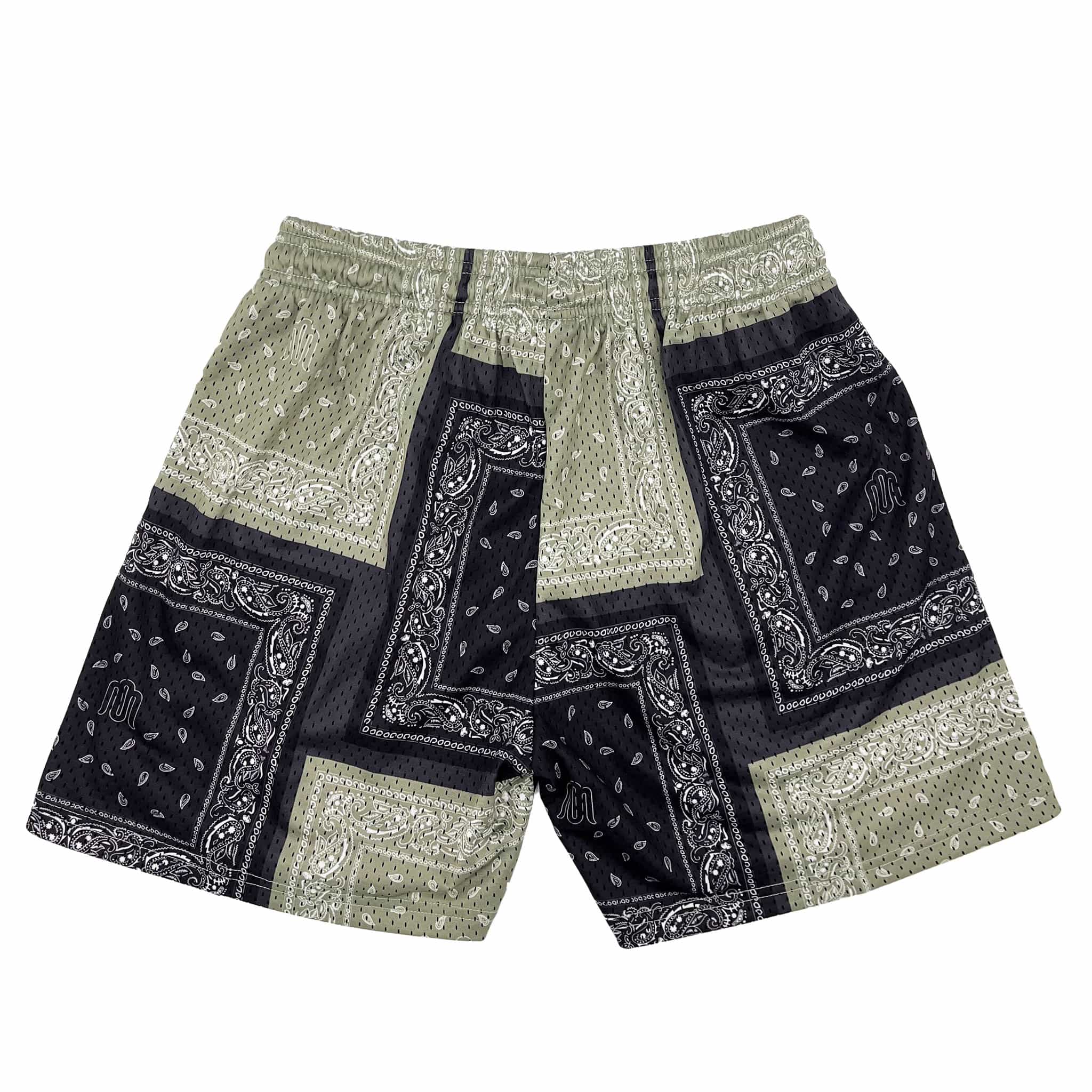 Paisley Mesh Shorts