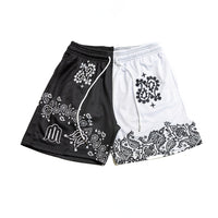 Paisley Mesh Shorts