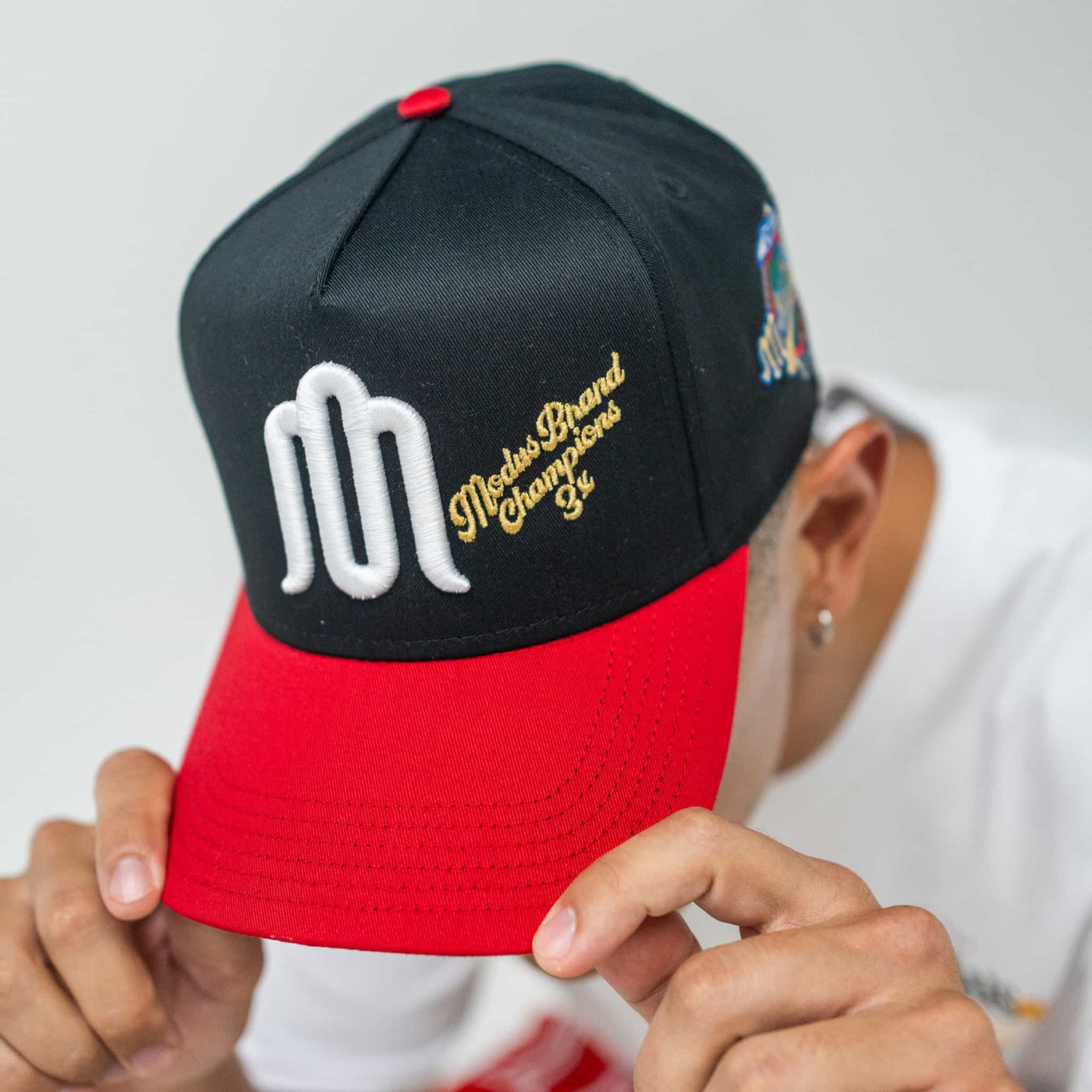 3x Champion Snapback - Worldwide Patch