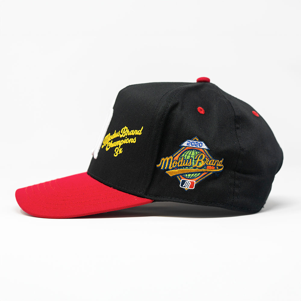 3x Champion Snapback - Worldwide Patch